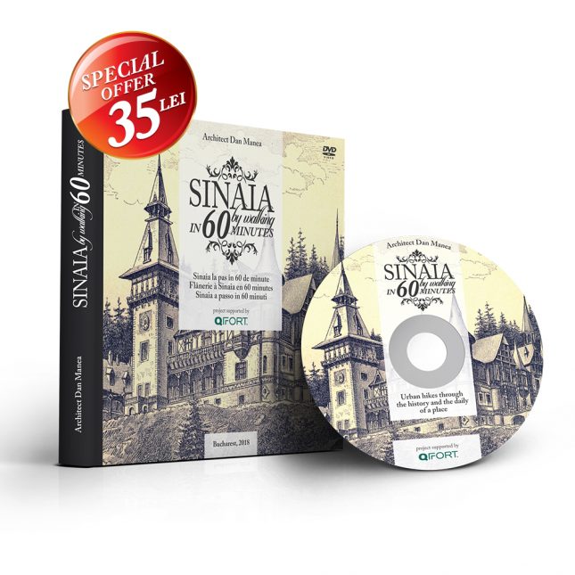 Sinaia by walking in 60 minutes (book + DVD)