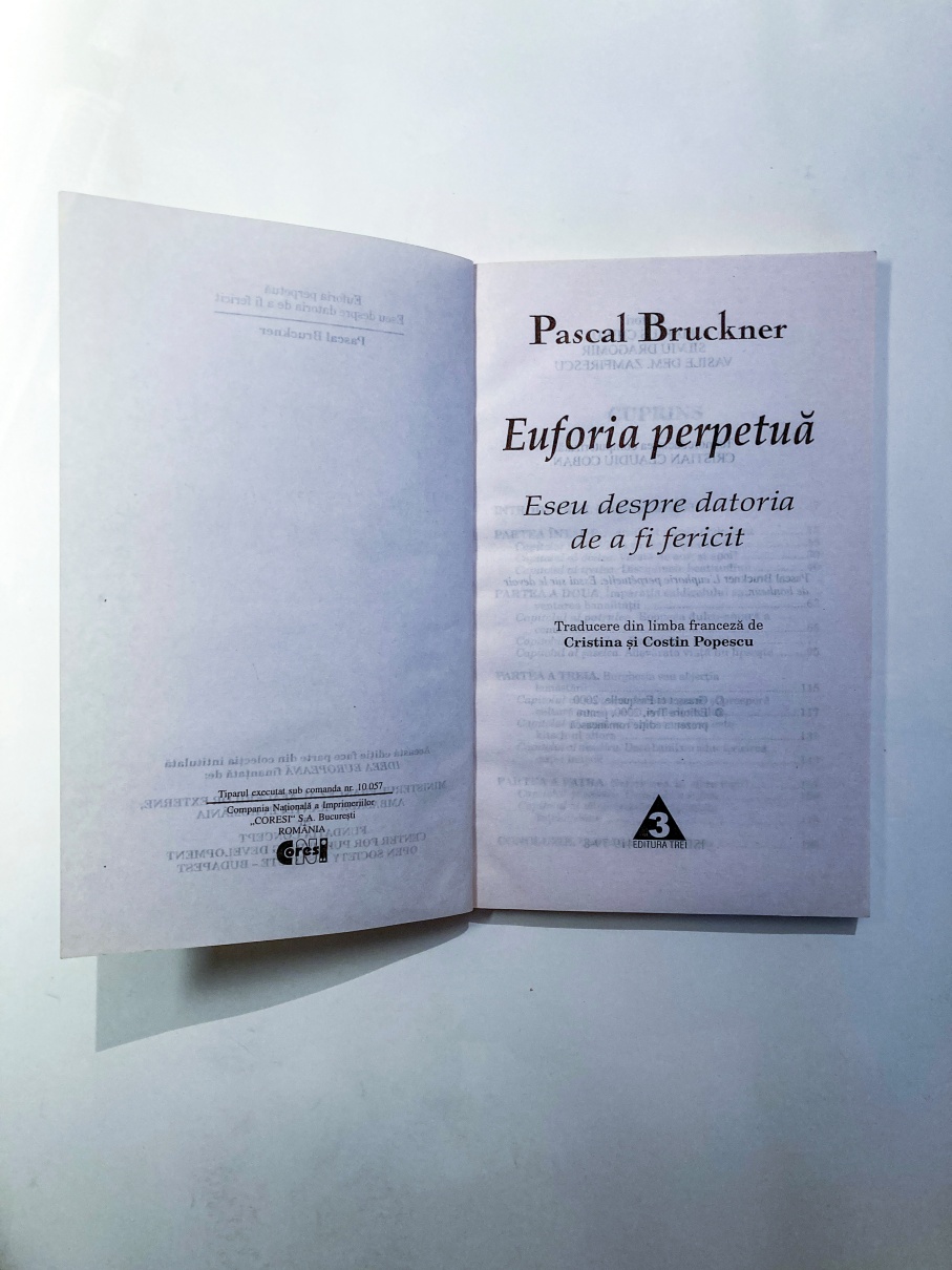 Euforia perpetuă - Eseu despre datoria de a fi fericit - imagine 2