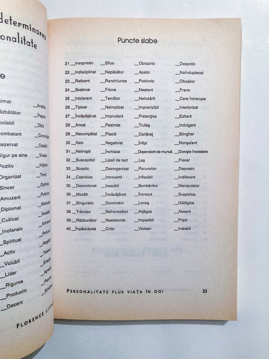 Personalitate plus - Viața în doi - imagine 3