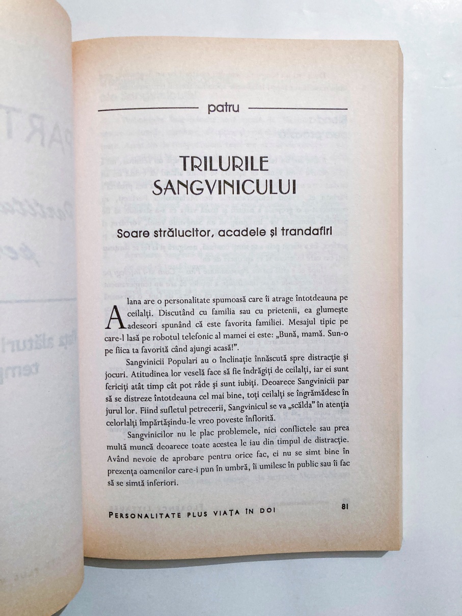 Personalitate plus - Viața în doi - imagine 2