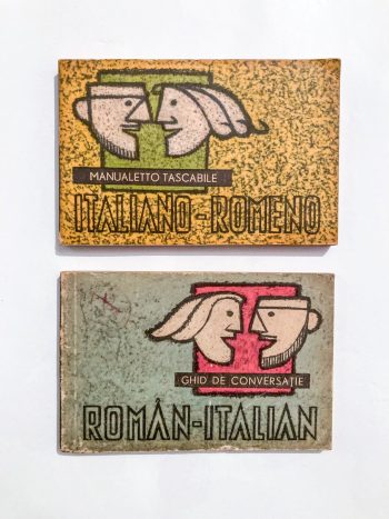 Manualetto tascabile italiano-romeno și Ghid de conversație italian-român