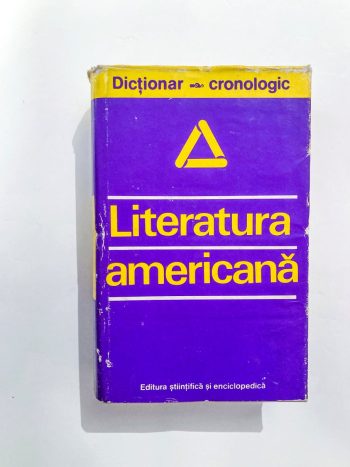 Literatura americană - Dicționar cronologic