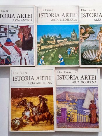 Istoria artei (5 vol.): Arta Antică (I), Arta Medievală (II), Arta Renașterii (III), Arta Modernă (IV, V)