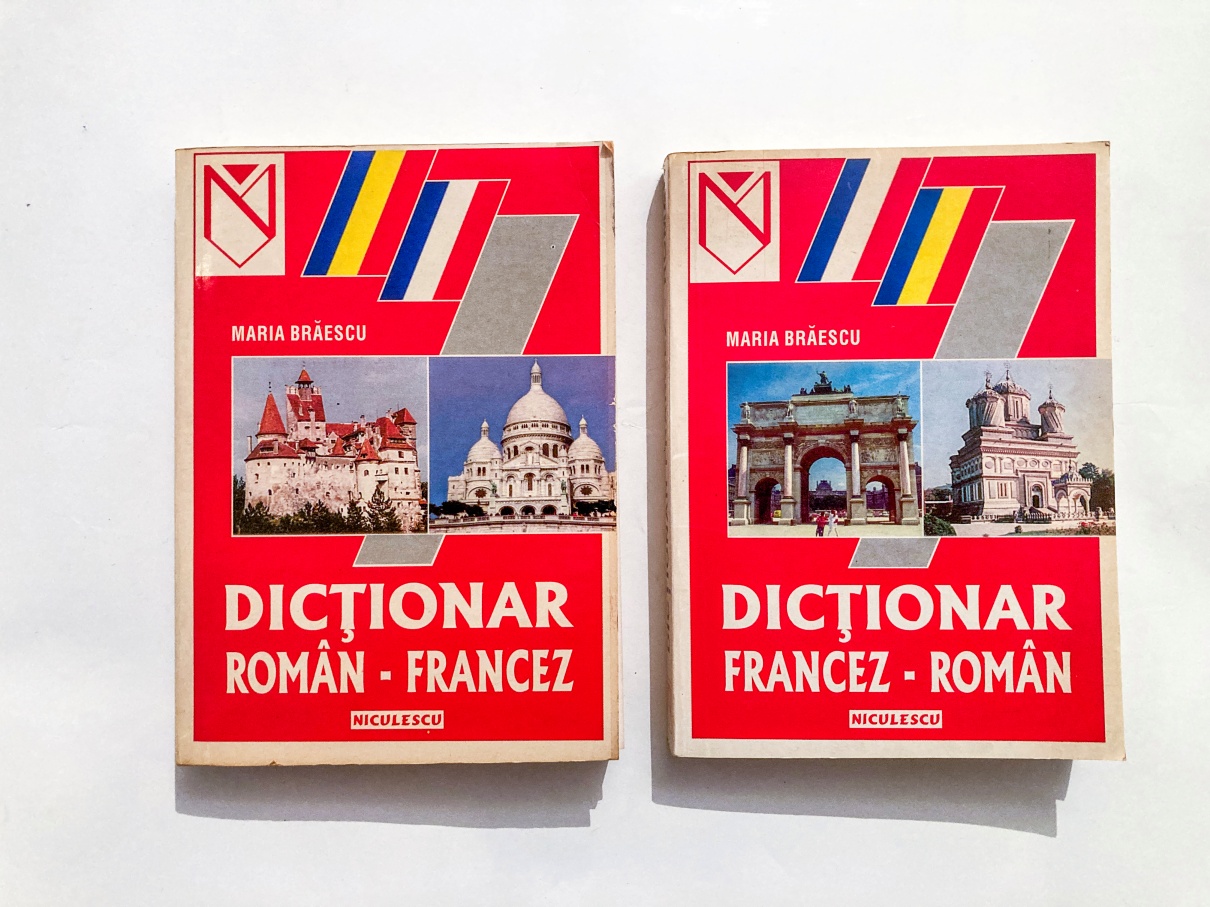 Dicționar român-francez + Dicționar francez-român