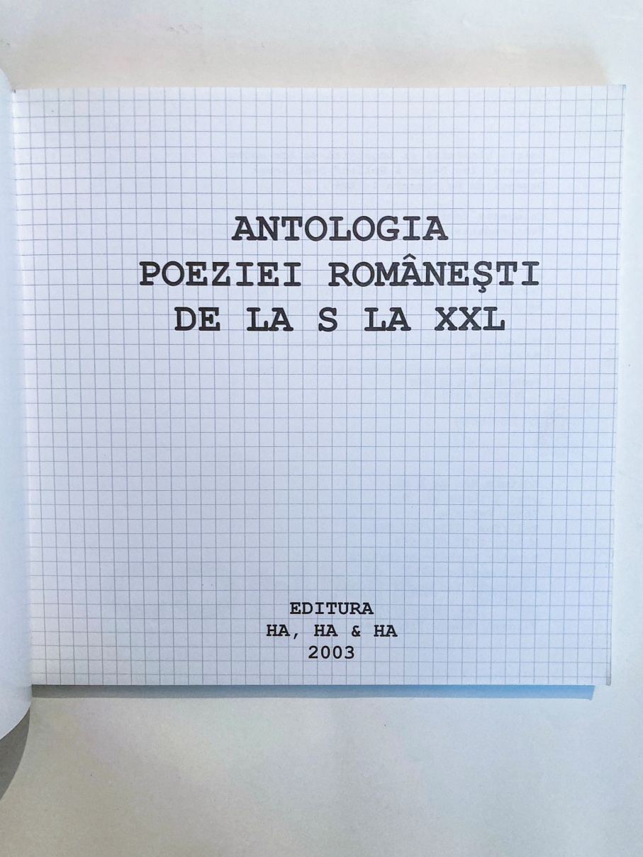 Antologia poeziei românești de la S la XXL - imagine 7
