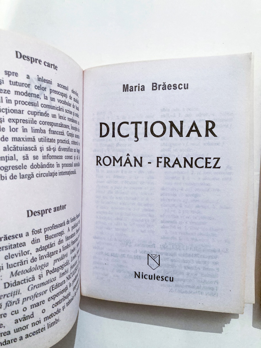 Dicționar român-francez + Dicționar francez-român - imagine 2