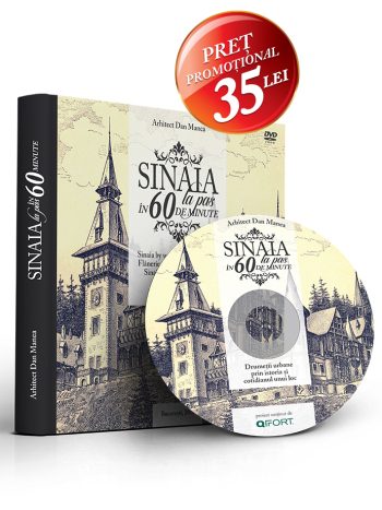 Sinaia la pas in 60 de minute (carte + DVD)